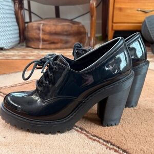Dr. Martens Salome Patent Leather Heels- NEW!